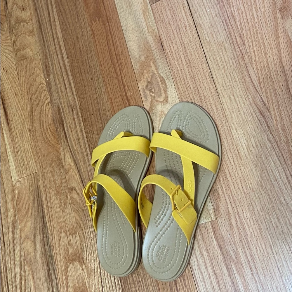 Crocs sandals- never worn